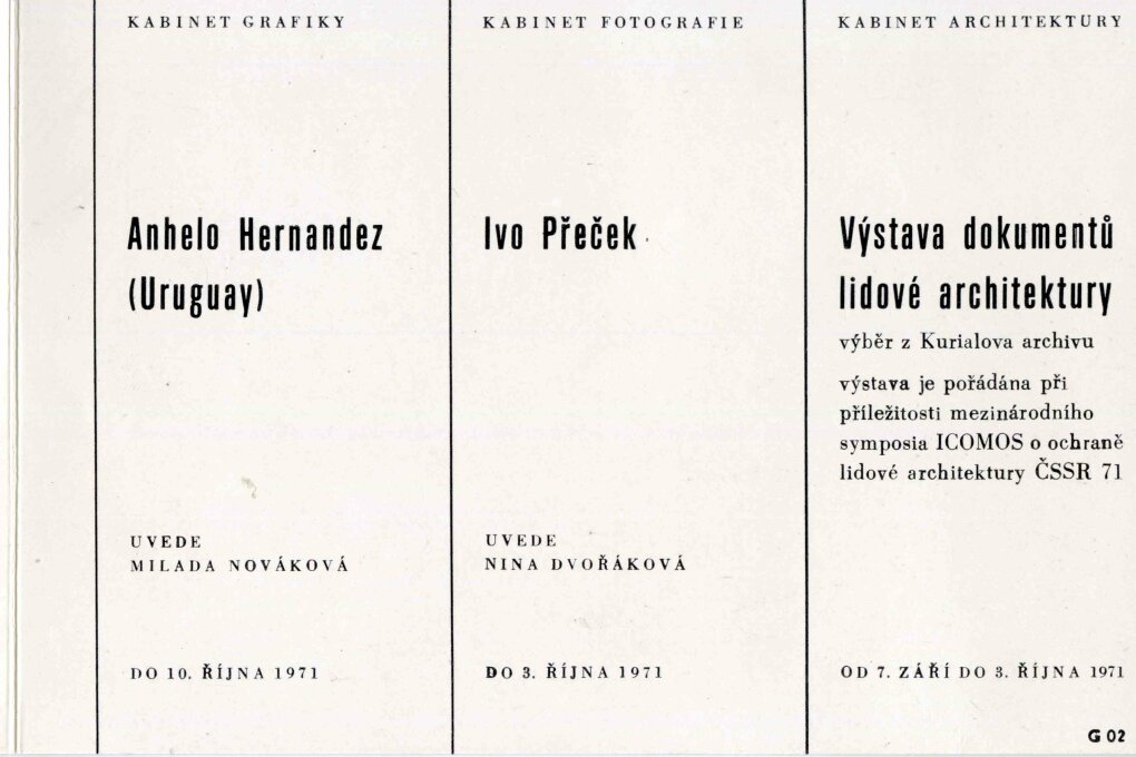 Dokumenty lidové architektury – výběr z&nbsp;Kurialova archívu